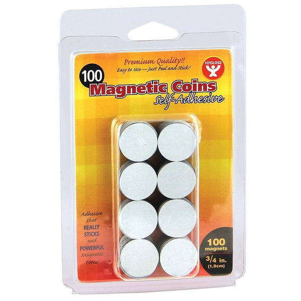 (6 EA) MAGNETIC COINS-Arts & Crafts-JadeMoghul Inc.