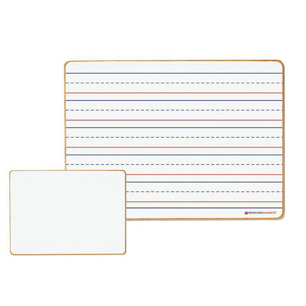 (6 EA) MAGNETIC DRY-ERASE LINED &-Learning Materials-JadeMoghul Inc.