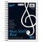 (6 EA) MUSIC STAFF PAPER-Arts & Crafts-JadeMoghul Inc.