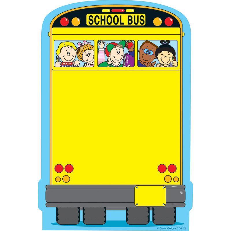 (6 EA) NOVEL NOTE SCHOOL BUS-Learning Materials-JadeMoghul Inc.