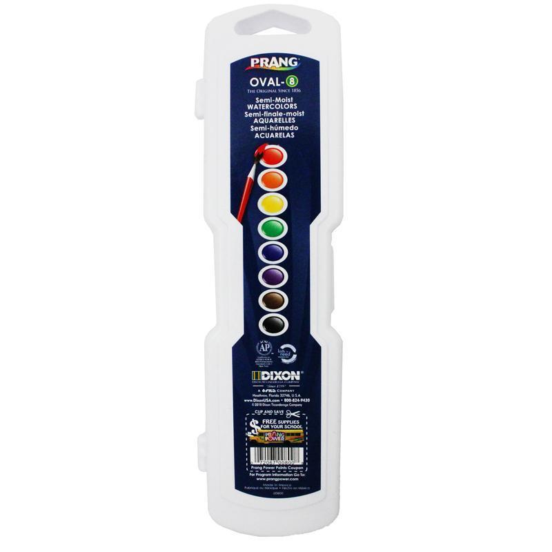 (6 EA) PRANG OVAL 8 WATER COLORS-Arts & Crafts-JadeMoghul Inc.