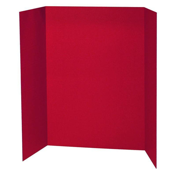 (6 EA) RED PRESENTATION BOARD 48X36-Arts & Crafts-JadeMoghul Inc.