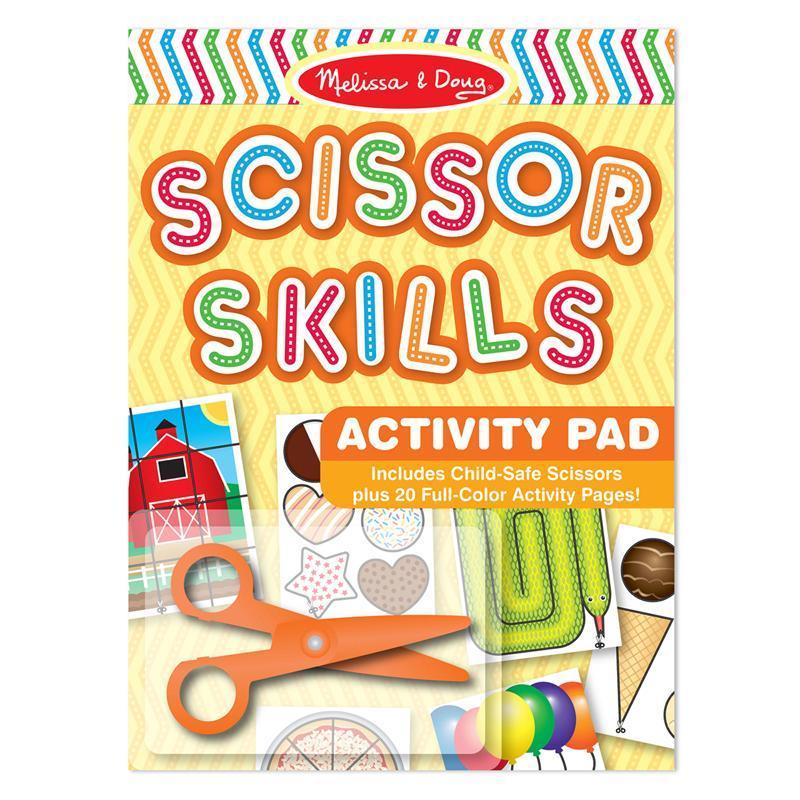 (6 EA) SCISSOR SKILLS ACTIVITY PAD-Toys & Games-JadeMoghul Inc.