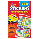 (6 EA) STICKER PAD SCHOOLTIME FUN-Learning Materials-JadeMoghul Inc.