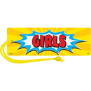 (6 Ea) Superhero Magnetic Girl Pass-Learning Materials-JadeMoghul Inc.