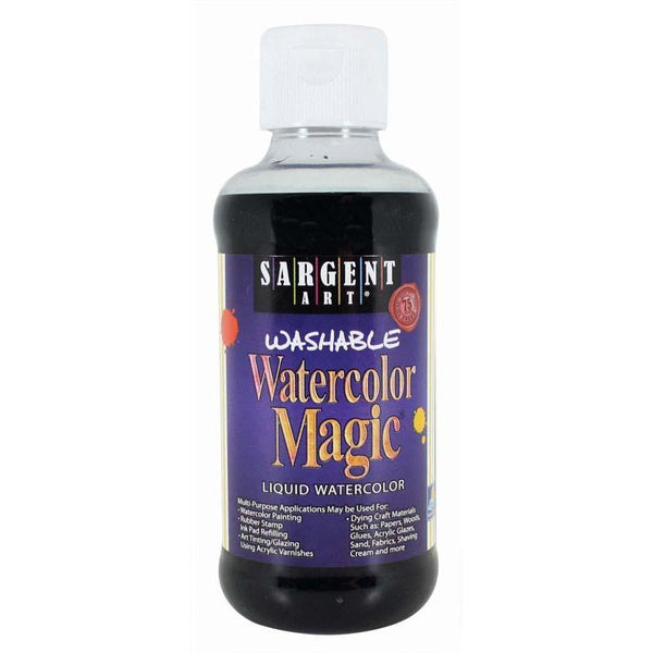 (6 EA) WATERCOLOR MAGIC BLACK 8 OZ-Arts & Crafts-JadeMoghul Inc.