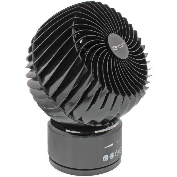6" Oscillating Digital Globe Fan with Remote-Home Appliance-JadeMoghul Inc.