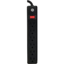 6-Outlet General-Purpose Power Strip with 6ft Cord-Power Strips-JadeMoghul Inc.
