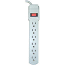 6-Outlet Grounded Surge Protector-Surge Protectors-JadeMoghul Inc.