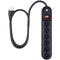 6-Outlet Heavy-Duty Grounded Power Strip with 3ft Cord-Power Strips-JadeMoghul Inc.
