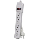 6-Outlet Power Strip, 3ft Cord-Power Strips-JadeMoghul Inc.