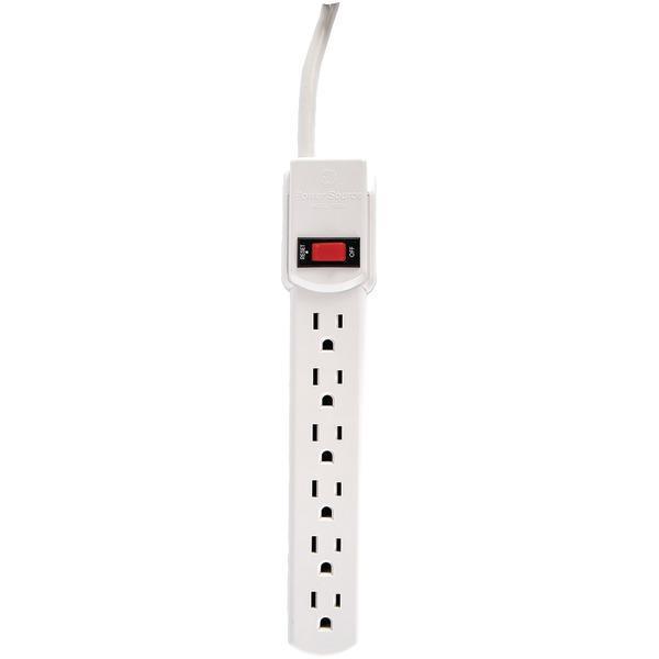 6-Outlet Power Strip with 9ft Cord-Power Strips-JadeMoghul Inc.