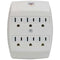6-Outlet Saf-T-Gard Grounded Wall Tap-Surge Protectors-JadeMoghul Inc.