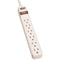 6-Outlet Surge Protector (180 Joules, 2ft Cord)-Surge Protectors-JadeMoghul Inc.