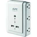 6-Outlet SurgeArrest(R) Surge Protector Wall Tap with 2 USB Ports-Surge Protectors-JadeMoghul Inc.