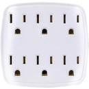 6-Outlet Wall Tap-Power Strips-JadeMoghul Inc.