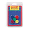 (6 PK) 3/4 CERAMIC DISC MAGNETS 10-Learning Materials-JadeMoghul Inc.