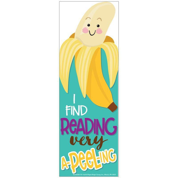 (6 PK) BANANA BOOKMARKS SCENTED-Learning Materials-JadeMoghul Inc.