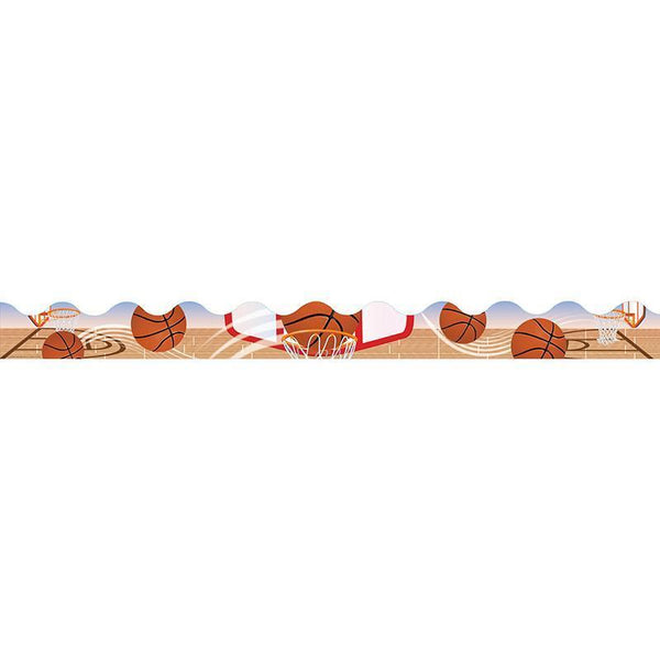 (6 PK) BASKETBALL DECO TRIM-Learning Materials-JadeMoghul Inc.