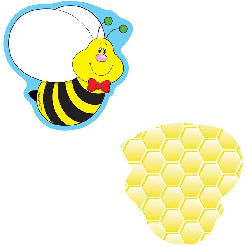 (6 PK) BEES MINI CUTOUTS-Learning Materials-JadeMoghul Inc.