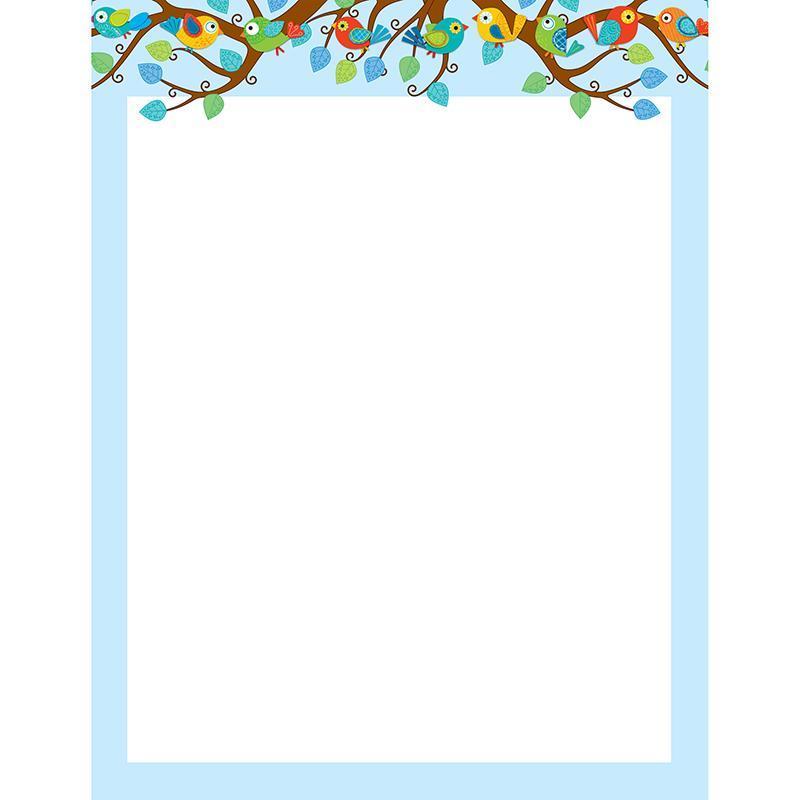 (6 PK) BOHO BIRDS COMPUTER PAPER-Learning Materials-JadeMoghul Inc.
