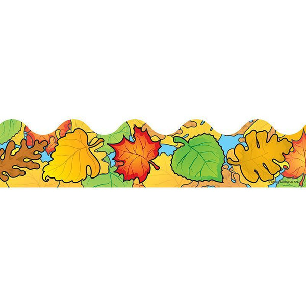 (6 PK) BORDER COLORED LEAVES-Learning Materials-JadeMoghul Inc.