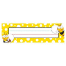 (6 PK) BUZZ-WORTHY BEES NAMEPLATES-Learning Materials-JadeMoghul Inc.