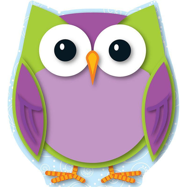 (6 PK) COLORFUL OWL MINI CUT OUTS-Learning Materials-JadeMoghul Inc.