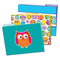 (6 PK) COLORFUL OWLS FOLDERS-Learning Materials-JadeMoghul Inc.