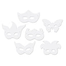 (6 PK) DIE CUT MARDI GRAS MASKS 24-Arts & Crafts-JadeMoghul Inc.