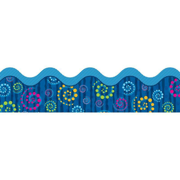 (6 PK) DOTS N SWIRLS BORDER-Learning Materials-JadeMoghul Inc.