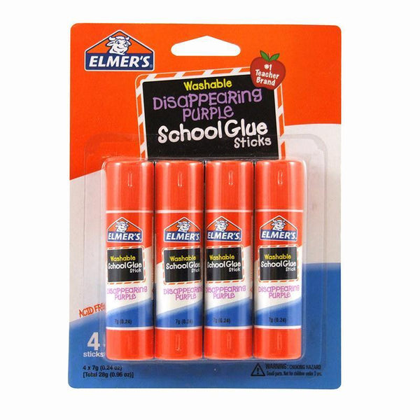 (6 PK) ELMERS SCHOOL PURPLE GLUE-Arts & Crafts-JadeMoghul Inc.