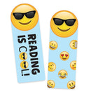 (6 PK) EMOJI FUN BOOKMARKS-Learning Materials-JadeMoghul Inc.