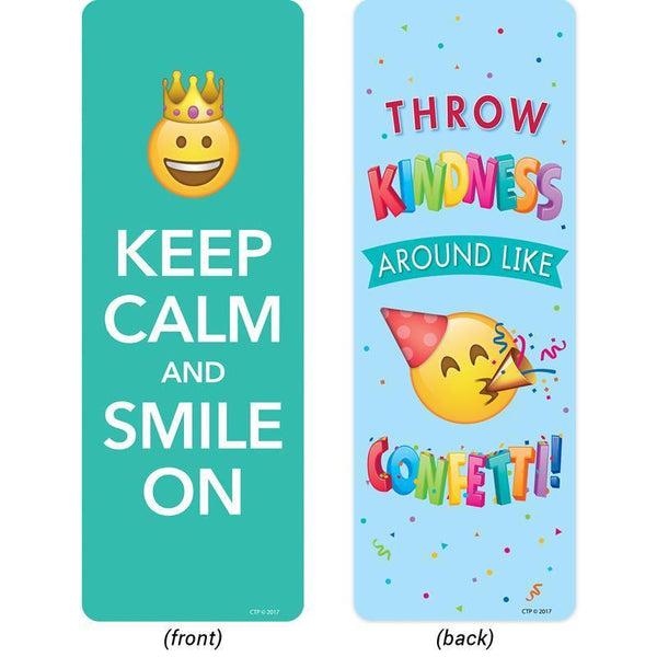 (6 PK) EMOJI FUN QUOTES BOOKMARKS-Learning Materials-JadeMoghul Inc.