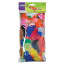 (6 PK) FEATHERS BRIGHT HUES 1OZ BAG-Arts & Crafts-JadeMoghul Inc.