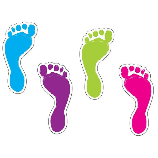 (6 PK) FOOTPRINTS ACCENTS-Learning Materials-JadeMoghul Inc.