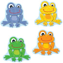 (6 PK) FUNKY FROGS CUT OUTS-Learning Materials-JadeMoghul Inc.