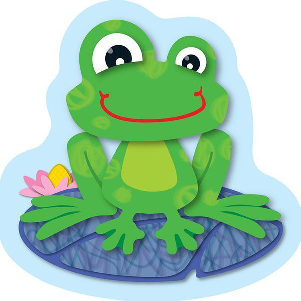 (6 PK) FUNKY FROGS MINI CUT OUTS-Learning Materials-JadeMoghul Inc.