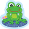 (6 PK) FUNKY FROGS MINI CUT OUTS-Learning Materials-JadeMoghul Inc.