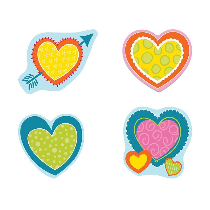 (6 PK) HEARTS CUT OUTS-Learning Materials-JadeMoghul Inc.