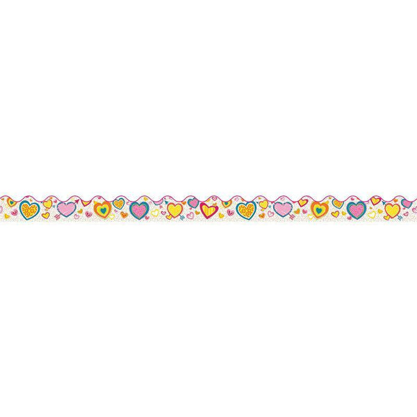 (6 PK) HEARTS SCALLOPED BORDER-Learning Materials-JadeMoghul Inc.