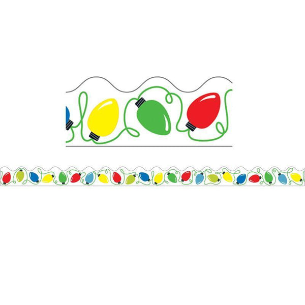 (6 PK) HOLIDAY LIGHTS SCALLOPED-Learning Materials-JadeMoghul Inc.