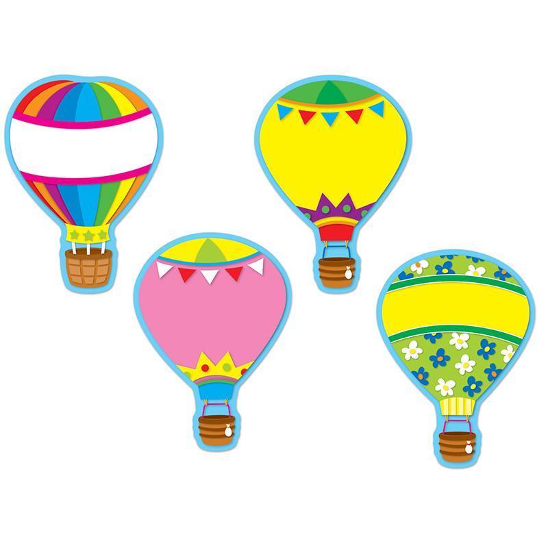 (6 PK) HOT AIR BALLOONS ACCENTS-Learning Materials-JadeMoghul Inc.