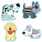 (6 PK) HOT DIGGITY DOGS CUT OUTS-Learning Materials-JadeMoghul Inc.