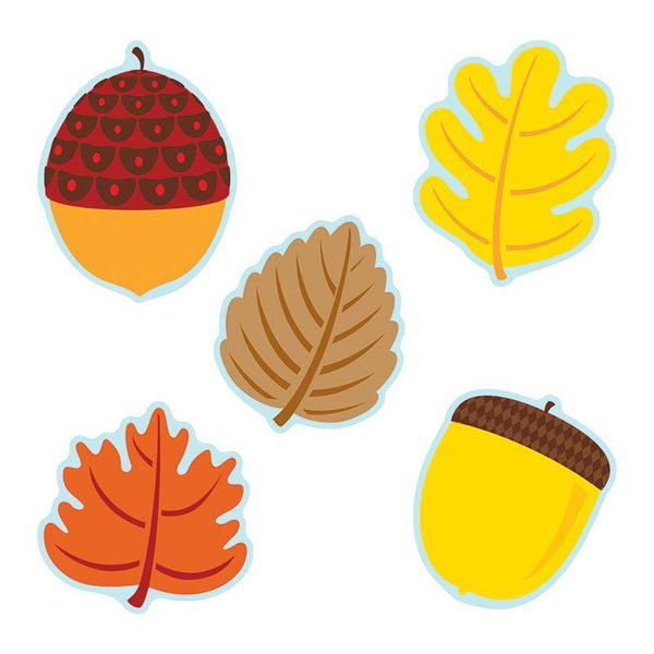 (6 PK) LEAVES & ACORNS CUT OUTS-Learning Materials-JadeMoghul Inc.