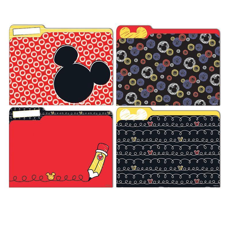 (6 PK) MICKEY CLR POP FILE FOLDERS-Learning Materials-JadeMoghul Inc.