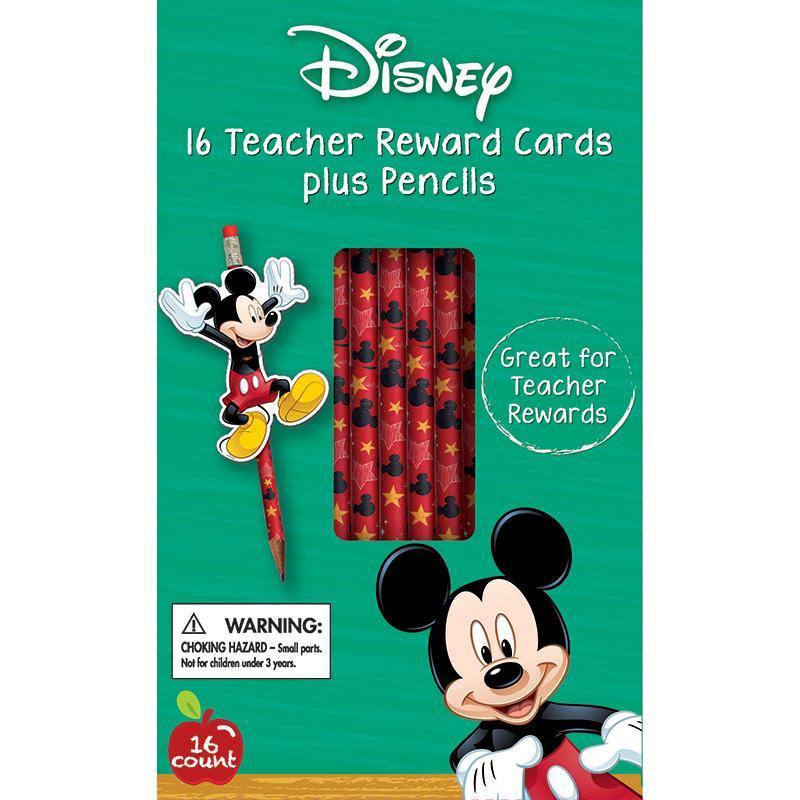 (6 PK) MICKEY PENCILS W/ TOPPERS-Learning Materials-JadeMoghul Inc.