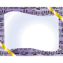 (6 PK) MUSIC CERTIFICATE BORDER-Supplies-JadeMoghul Inc.