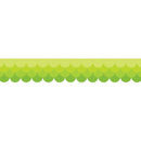 (6 PK) OMBRE LIME GREEN SCALLOPS-Learning Materials-JadeMoghul Inc.