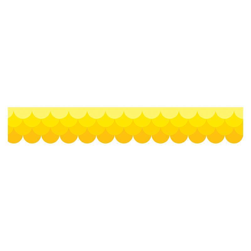 (6 PK) OMBRE YELLOW SCALLOPS-Learning Materials-JadeMoghul Inc.